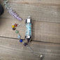 CRYSTAL JAR PENDULUM - CHAKRA CHAIN - AMAZONITE - Pendulums & Mats