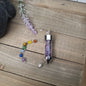 CRYSTAL JAR PENDULUM - CHAKRA CHAIN - AMETHYST - Pendulums & Mats