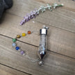 CRYSTAL JAR PENDULUM - CHAKRA CHAIN - LABORADITE - Pendulums & Mats