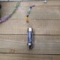 CRYSTAL JAR PENDULUM - CHAKRA CHAIN - LAPIS - Pendulums & Mats