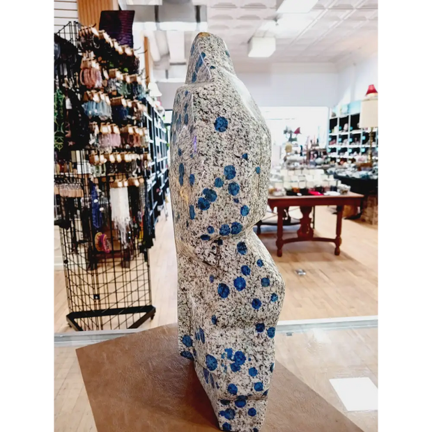 🔵✨ K2 Polished Specimen – Insight Harmony and High Vibration 🏔️ 16’’ x 8’’