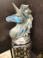 Laboradite Unicorn - Carvings