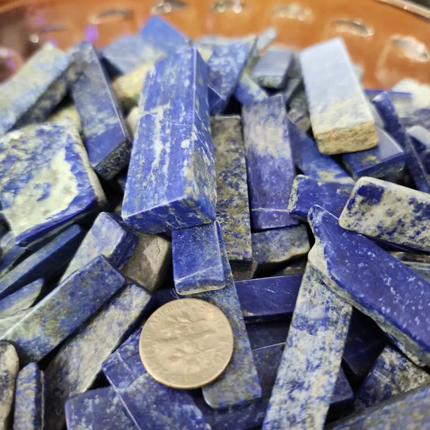 Lapis Chunks Tumbles / Blades - Tumbles
