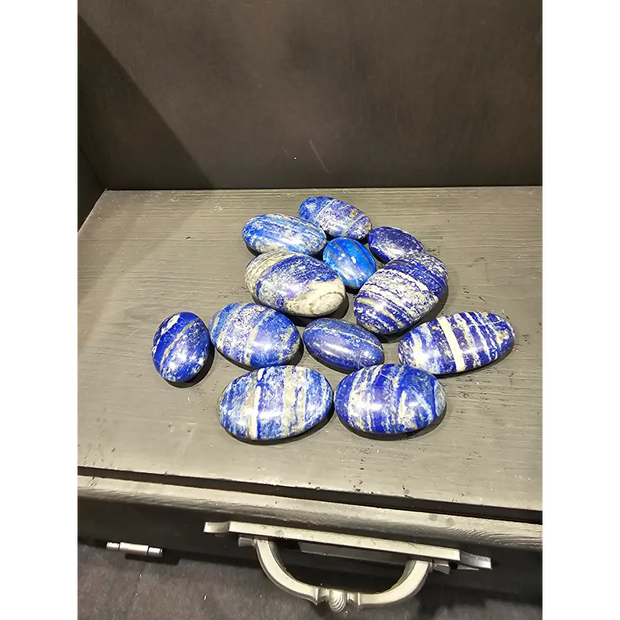 🔵✨ Lapis Palmstones – Wisdom Truth & Inner Peace in Your Palm! 🌙 - PALM