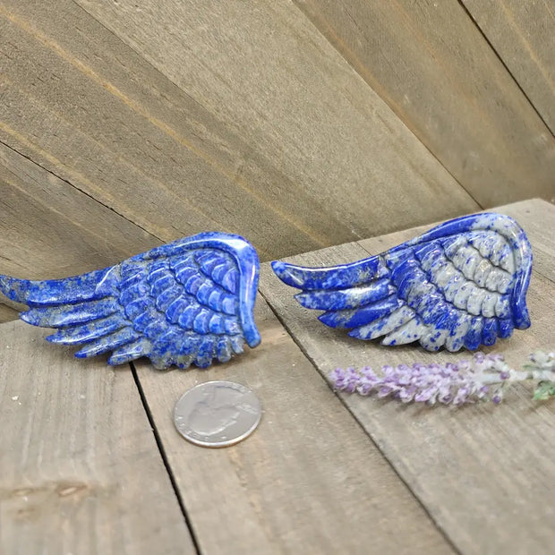 Lapis Wings - Carvings