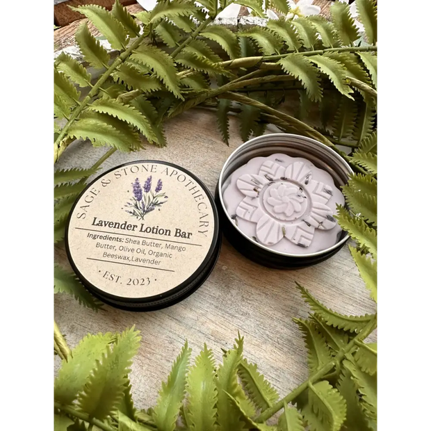💜✨ Lavender Lotion Bar – Nourish Soothe and Indulge Your Skin Naturally! 🌿 - Bath Body & Skin Products