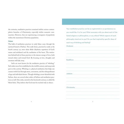 Little Bit of Meditation Guided Journal - Tarot Decks & Divination
