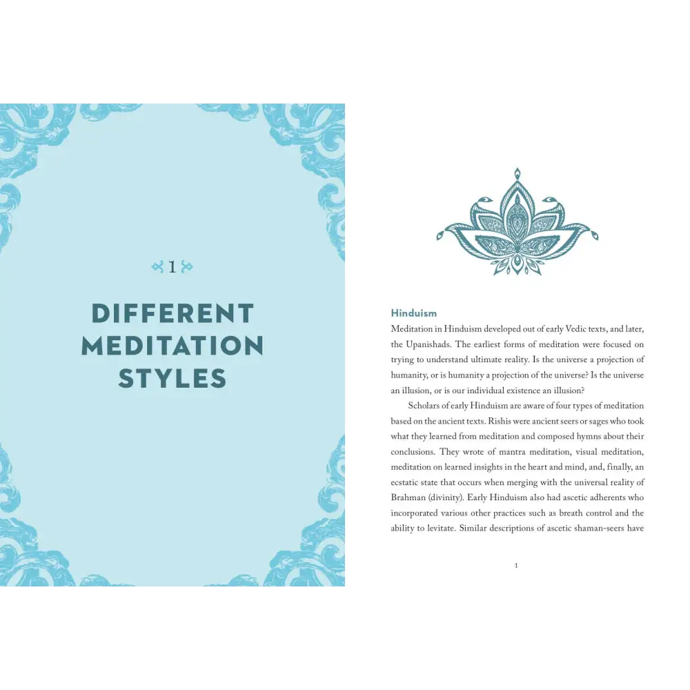 Little Bit of Meditation Guided Journal - Tarot Decks & Divination