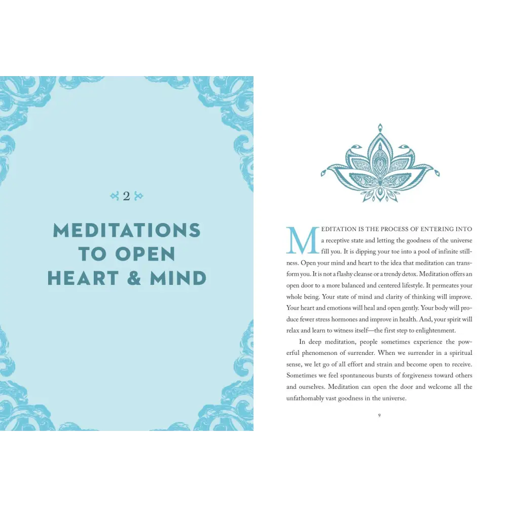 Little Bit of Meditation Guided Journal - Tarot Decks & Divination
