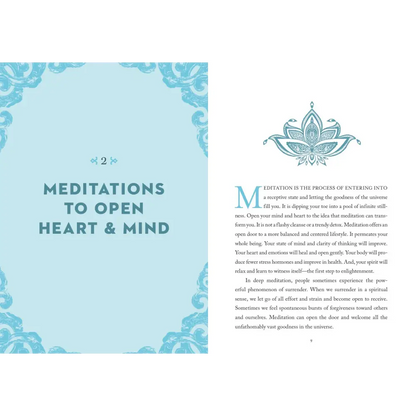 Little Bit of Meditation Guided Journal - Tarot Decks & Divination