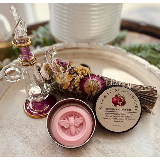 🌺✨ Luxurious Hydration: Persephone Lotion Bars (2 oz.) – Goddess-Infused Nourishment for Skin & Spirit! 💧 - Bath Body &