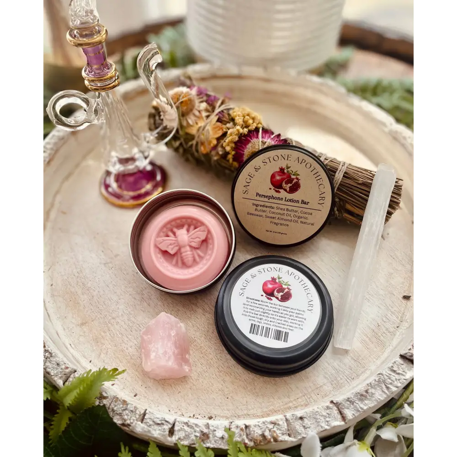 🌺✨ Luxurious Hydration: Persephone Lotion Bars (2 oz.) – Goddess-Infused Nourishment for Skin & Spirit! 💧 - Bath Body &