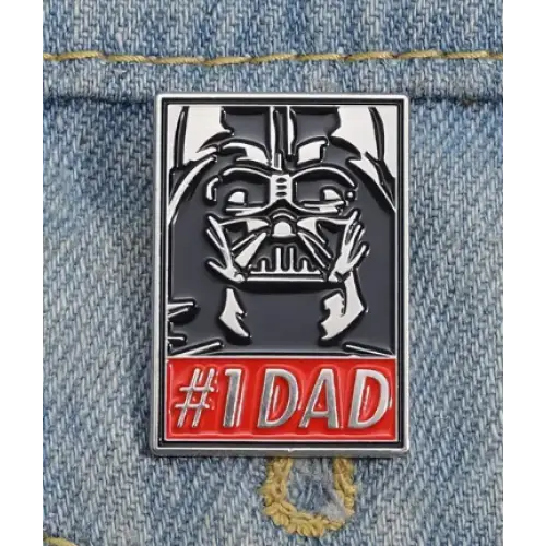 BROOCH LAPEL ENAMEL Magical Pins Pin (Page 2) - Darth Dad - Clothing & Apparel