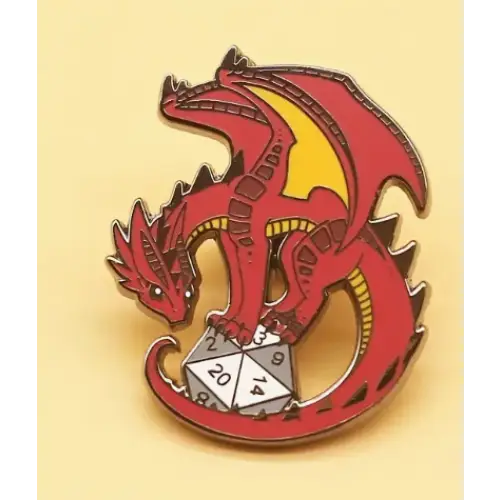 BROOCH LAPEL ENAMEL Magical Pins Pin (Page 2) - Dungeons and Dragon - Clothing & Apparel