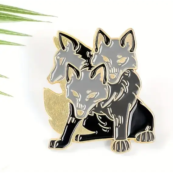 BROOCH LAPEL ENAMEL Magical Pins Pin (Page 2) - Fluffy - Clothing & Apparel