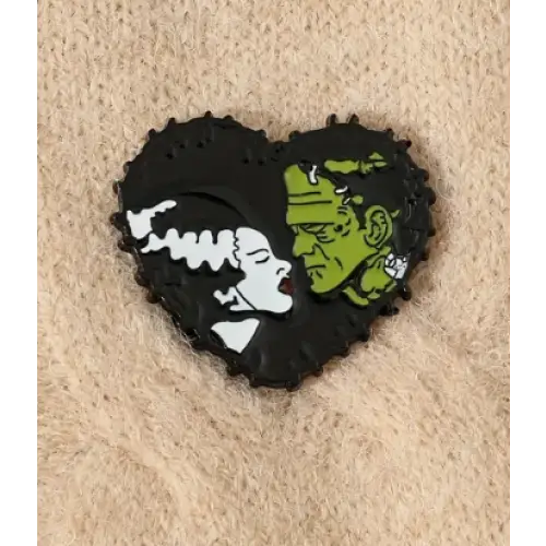 BROOCH LAPEL ENAMEL Magical Pins Pin (Page 2) - Frankenstein Love - Clothing & Apparel