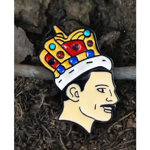 BROOCH LAPEL ENAMEL Magical Pins Pin (Page 2) - Freddie Mercury - Clothing & Apparel