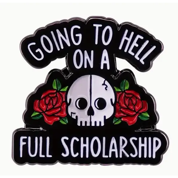 BROOCH LAPEL ENAMEL Magical Pins Pin (Page 2) - Going to Hell on a Scholarship - Clothing & Apparel