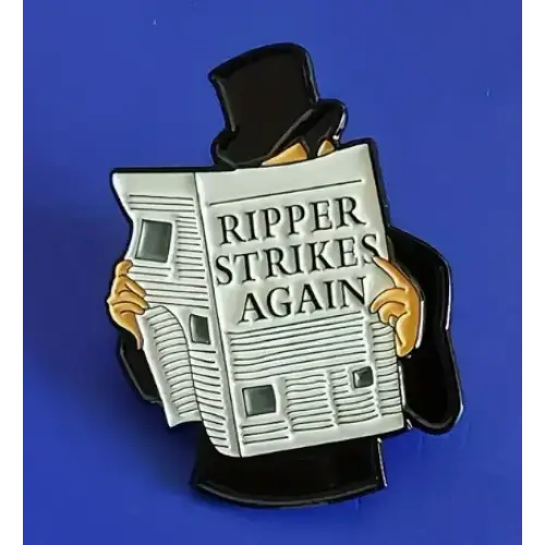 BROOCH LAPEL ENAMEL Magical Pins Pin (Page 2) - Jack The Ripper - Clothing & Apparel