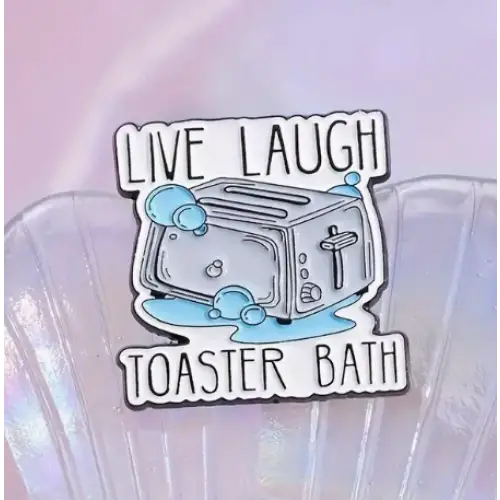 BROOCH LAPEL ENAMEL Magical Pins Pin (Page 2) - LIve Laugh Toaster Bath - Clothing & Apparel