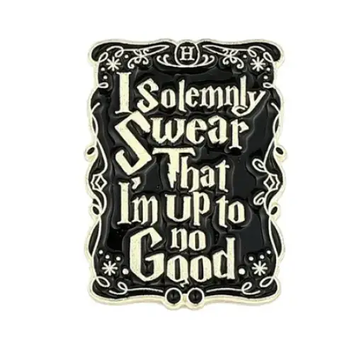 BROOCH LAPEL ENAMEL Magical Pins Pin (Page 1) - I Solemnly Swear I am Up to No Good - Clothing & Apparel
