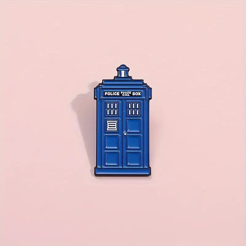 ✨🔮 Magical Enamel Brooch Lapel Pins – Mystical Flair for Any Outfit! 🌙🧙♀️ (Page 3) - Tardis - Clothing & Apparel