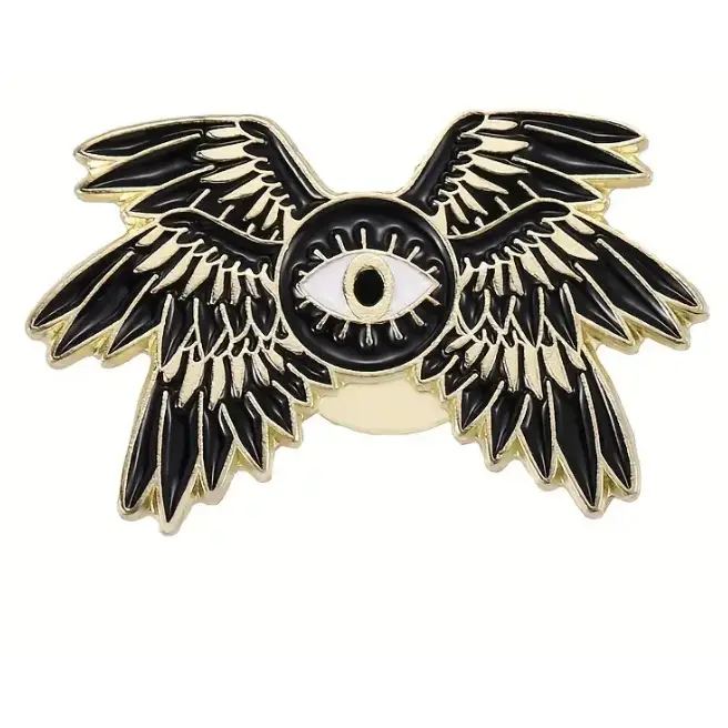 BROOCH LAPEL ENAMEL Magical Pins Pin (Page 1) - Angel Eye - Clothing & Apparel