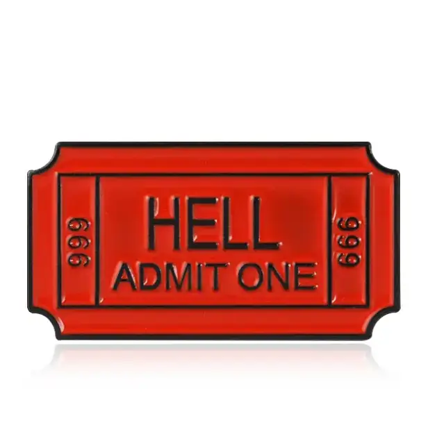 BROOCH LAPEL ENAMEL Magical Pins Pin (Page 1) - Ticket to Hell - Clothing & Apparel