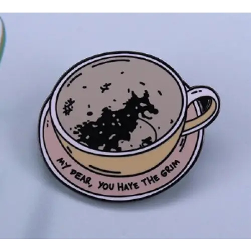 BROOCH LAPEL ENAMEL Magical Pins Pin (Page 1) - My Dear, You Have The Grim - Clothing & Apparel