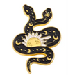 BROOCH LAPEL ENAMEL Magical Pins Pin (Page 1) - Snake with Sun - Clothing & Apparel