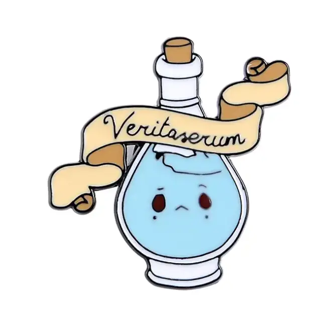 BROOCH LAPEL ENAMEL Magical Pins Pin (Page 1) - Veritaseum Potion - Clothing & Apparel