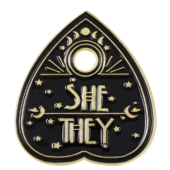 BROOCH LAPEL ENAMEL Magical Pins Pin (Page 1) - Ouija-3 - Clothing & Apparel