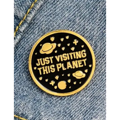 BROOCH LAPEL ENAMEL Magical Pins Pin (Page 1) - Just Visting This Planet - Clothing & Apparel