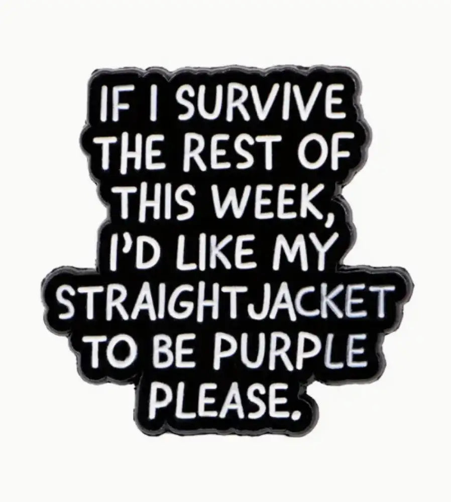 ✨🔮 Magical Enamel Brooch Lapel Pins – Mystical Flair for Any Outfit! 🌙🧙♀️ - If I survive the Rest of the Week