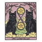 BROOCH LAPEL ENAMEL Magical Pins Pin (Page 1) - Kitty Tarot Two - Clothing & Apparel