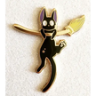 BROOCH LAPEL ENAMEL Magical Pins Pin (Page 1) - Kitty on Broom - Clothing & Apparel