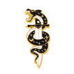 BROOCH LAPEL ENAMEL Magical Pins Pin (Page 1) - Snake on Sword - Clothing & Apparel