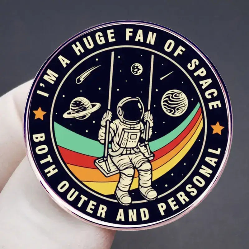 ✨🔮 Magical Enamel Brooch Lapel Pins – Mystical Flair for Any Outfit! 🌙🧙♀️ (Page 3) - Im a huge fan of space - Clothing