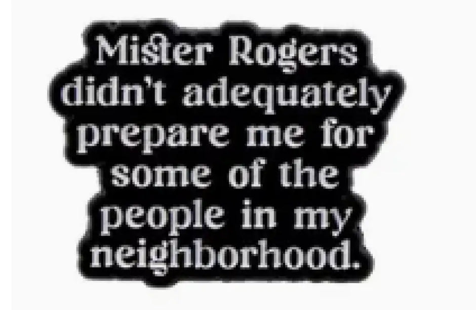 ✨🔮 Magical Enamel Brooch Lapel Pins – Mystical Flair for Any Outfit! 🌙🧙♀️ - Mister Rogers - Clothing & Apparel