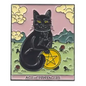 BROOCH LAPEL ENAMEL Magical Pins Pin (Page 1) - Kitty Tarot One - Clothing & Apparel
