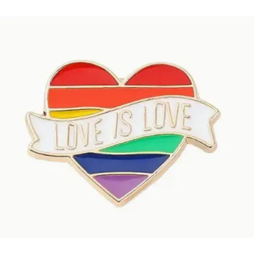 BROOCH LAPEL ENAMEL Magical Pins Pin (Page 1) - Love is Love - Clothing & Apparel
