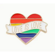BROOCH LAPEL ENAMEL Magical Pins Pin (Page 1) - Love is Love - Clothing & Apparel