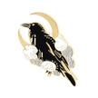 BROOCH LAPEL ENAMEL Magical Pins Pin (Page 1) - Raven Red Rose - Clothing & Apparel