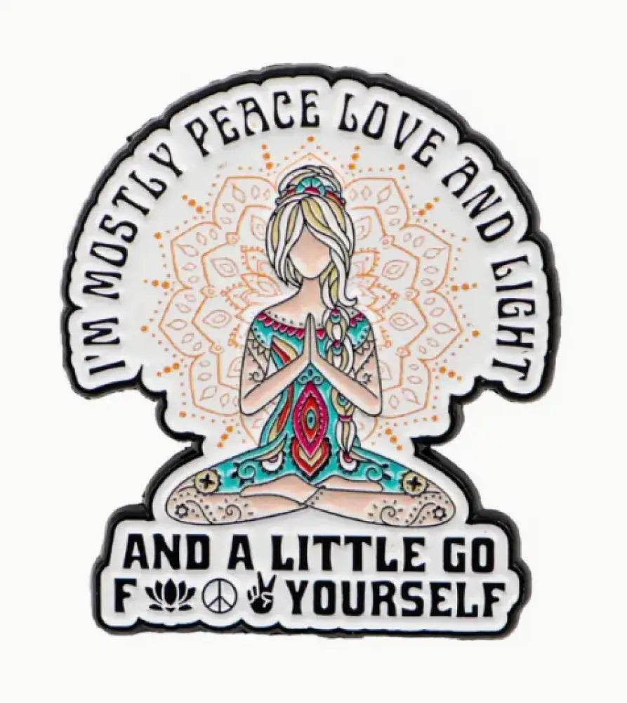 ✨🔮 Magical Enamel Brooch Lapel Pins – Mystical Flair for Any Outfit! 🌙🧙♀️ - I’m Mostly Peace Love - Clothing & Apparel