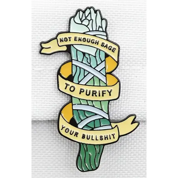 BROOCH LAPEL ENAMEL Magical Pins Pin (Page 1) - Not Enough Sage - Clothing & Apparel