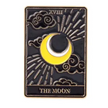 BROOCH LAPEL ENAMEL Magical Pins Pin (Page 1) - Tarot Cards Moon - Clothing & Apparel