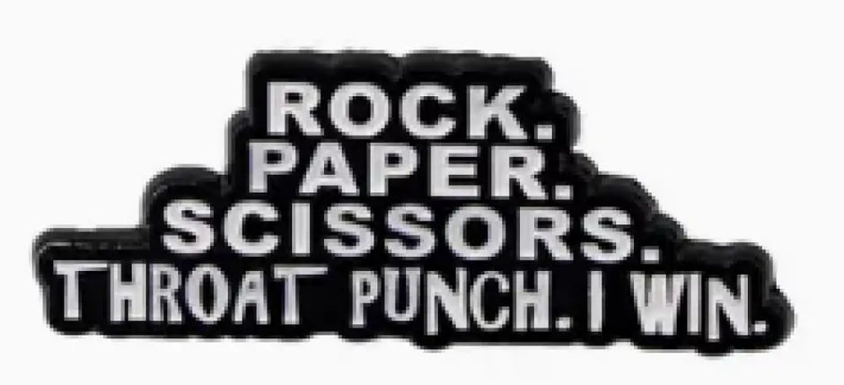 ✨🔮 Magical Enamel Brooch Lapel Pins – Mystical Flair for Any Outfit! 🌙🧙♀️ - Rock Paper Scissors Throat Punch - Clothing