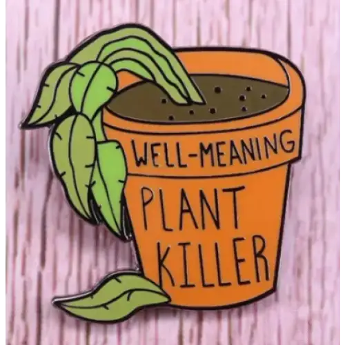 BROOCH LAPEL ENAMEL Magical Pins Pin (Page 1) - Plant Killer - Clothing & Apparel