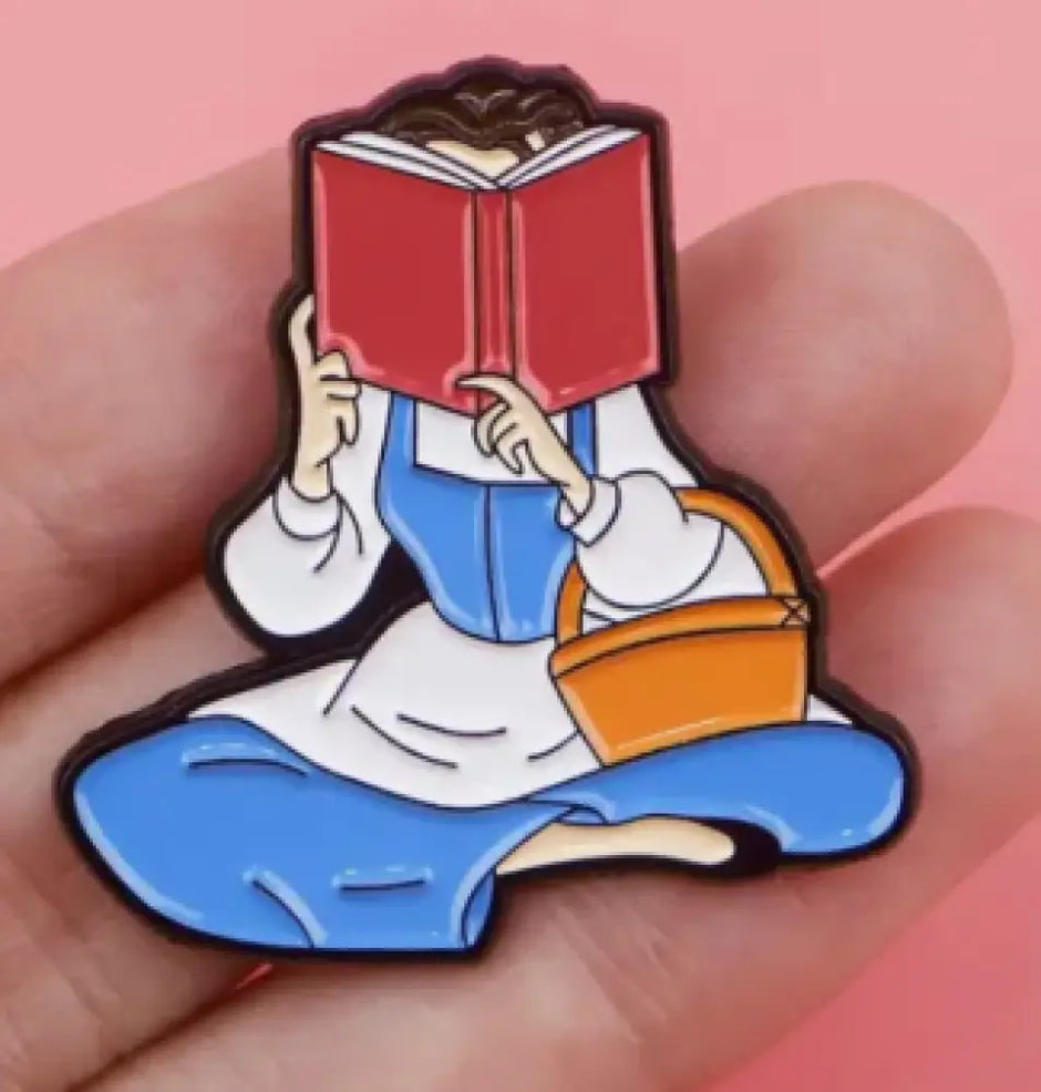 ✨🔮 Magical Enamel Brooch Lapel Pins – Mystical Flair for Any Outfit! 🌙🧙♀️ - Belle reading - Clothing & Apparel