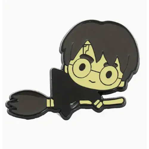 BROOCH LAPEL ENAMEL Magical Pins Pin (Page 1) - Riding a Broomstick Harry - Clothing & Apparel